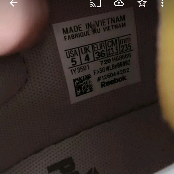 Reebok X Pleasures Classic Leather Legacy 'California Desert' Mens 5 Womens 7 - Picture 9 of 9